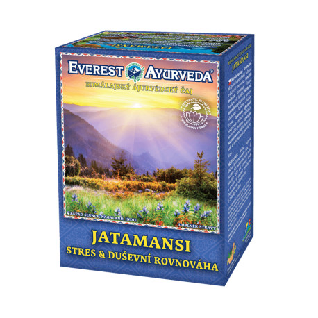 Everest Ayurveda JATAMANSI Psychická relaxace a duševní rovnováha 100 g