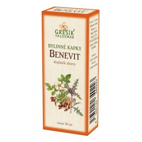 Grešík BENEVIT bylinné kapky 50 ml