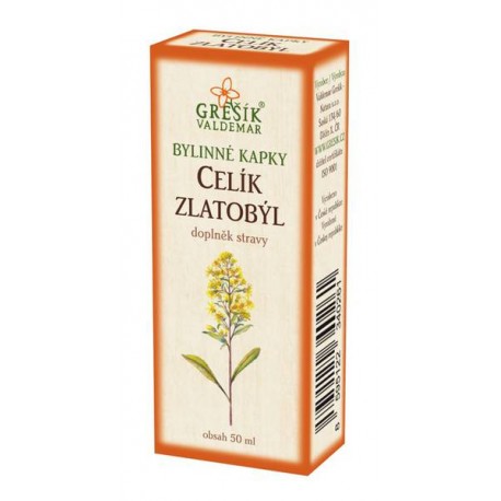 Grešík CELÍK ZLATOBÝL bylinné kapky 50 ml