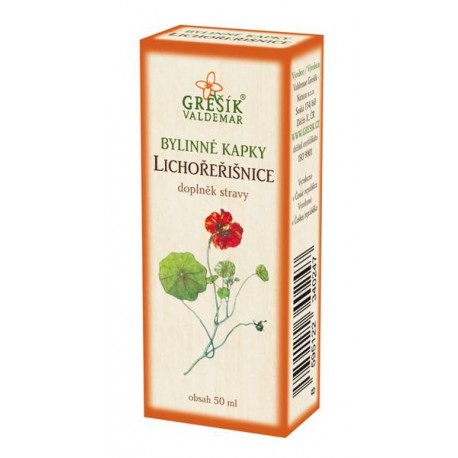 Grešík LICHOŘEŘIŠNICE bylinné kapky 50 ML