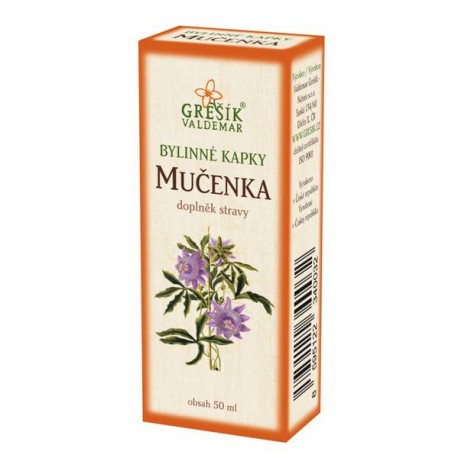 Grešík MUČENKA bylinné kapky 50 ml