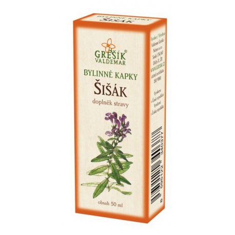 Grešík ŠIŠÁK bylinné kapky 50 ml