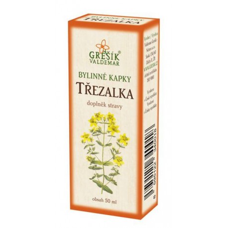 Grešík TŘEZALKA bylinné kapky 50 ml