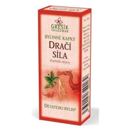 Grešík DRAČÍ SÍLA bylinné kapky 50 ml