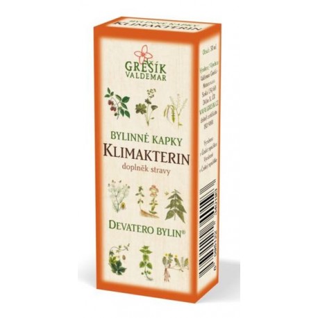 Grešík KLIMAKTERIN bylinné kapky 50 ml