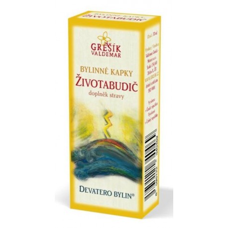 Grešík ŽIVOTABUDIČ bylinné kapky 50 ml